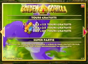 Golden gorilla