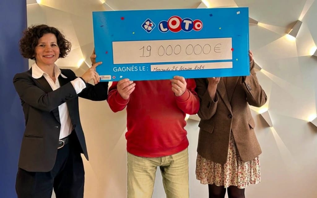 Un pere et sa fille remportent un jackpot de millions deuros au loto