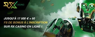 L offre bienvenue rx casino