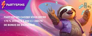 L offre de bienvenue de partyspins casino