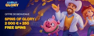 L offre de bienvenue de spinsofglory casino
