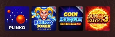 Les jeux de Vincispin Casino