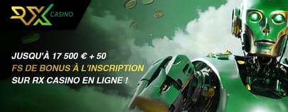 L offre bienvenue rx casino