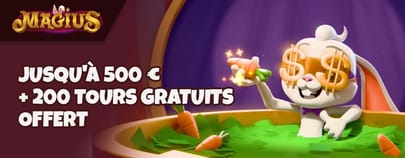 Bonus de bienvenue Magius Casino