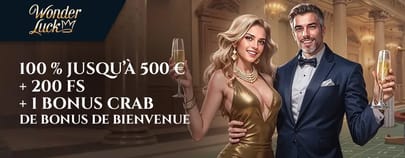 Bonus de bienvenue WonderLuck Casino
