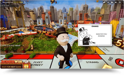 Stratégie du jeu Monopoly Live™