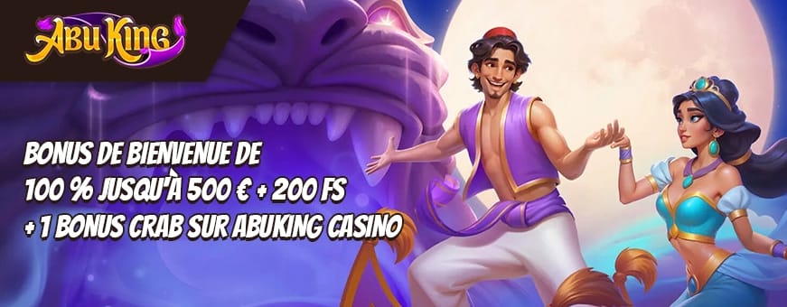 L offre bienvenue genereuse abuking casino